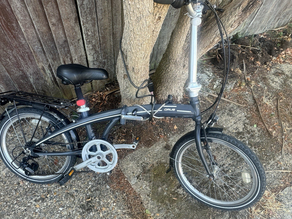 Orus folding bike used with extras pic up only very good condition, ready to use