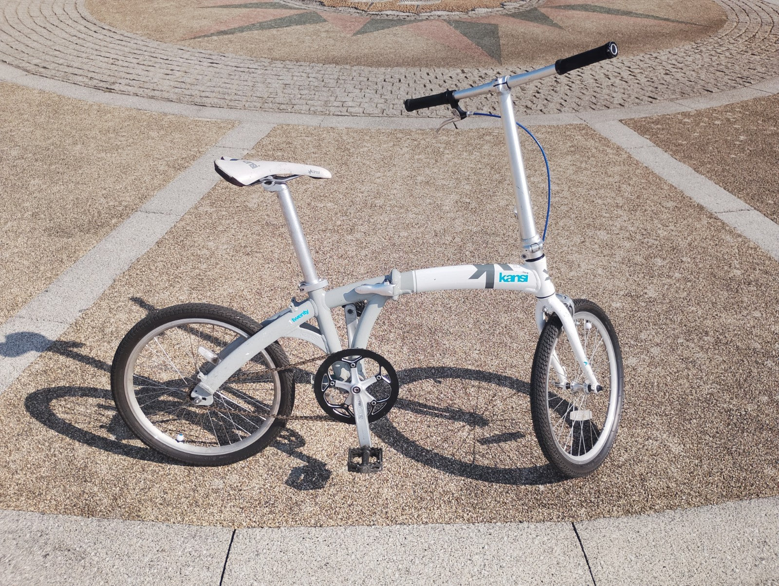 Kansi 1Twenty Single Speed Folding Bike from Japan 20" wheel like BMX delivery
