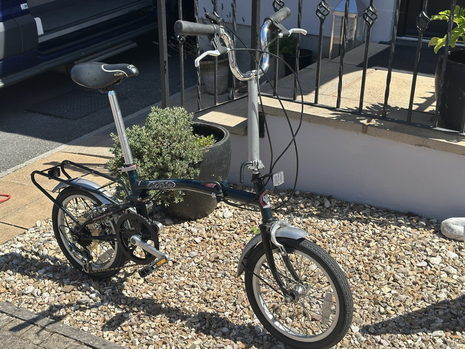 Brompton Style Mission Genie Folding Bike