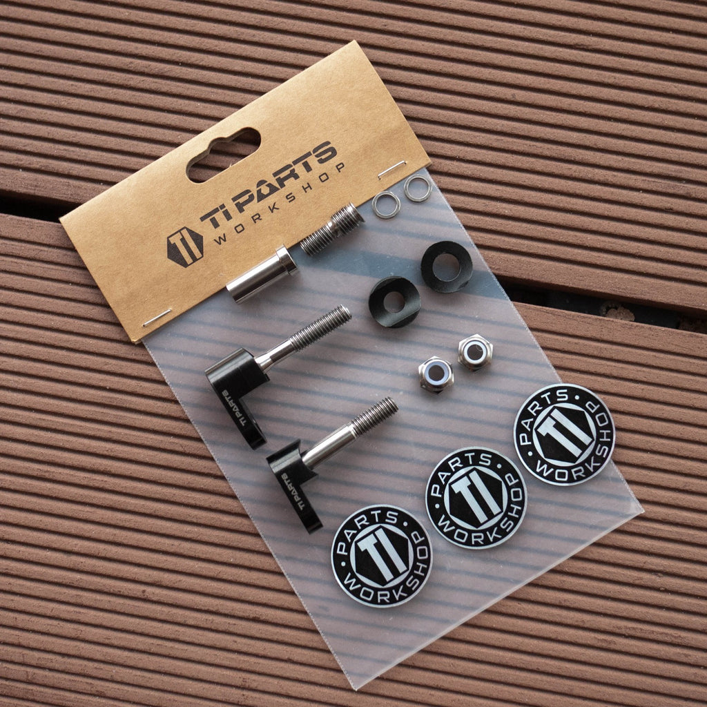 Brompton Bike Ti Parts Workshop Titanium eeBrake Adapter Regular Mount Black