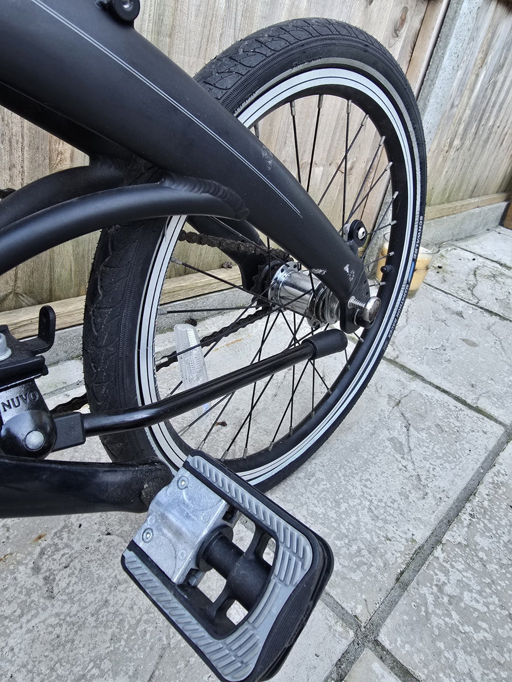 Dahon Mu Uno Black Folding Bike Single Speed