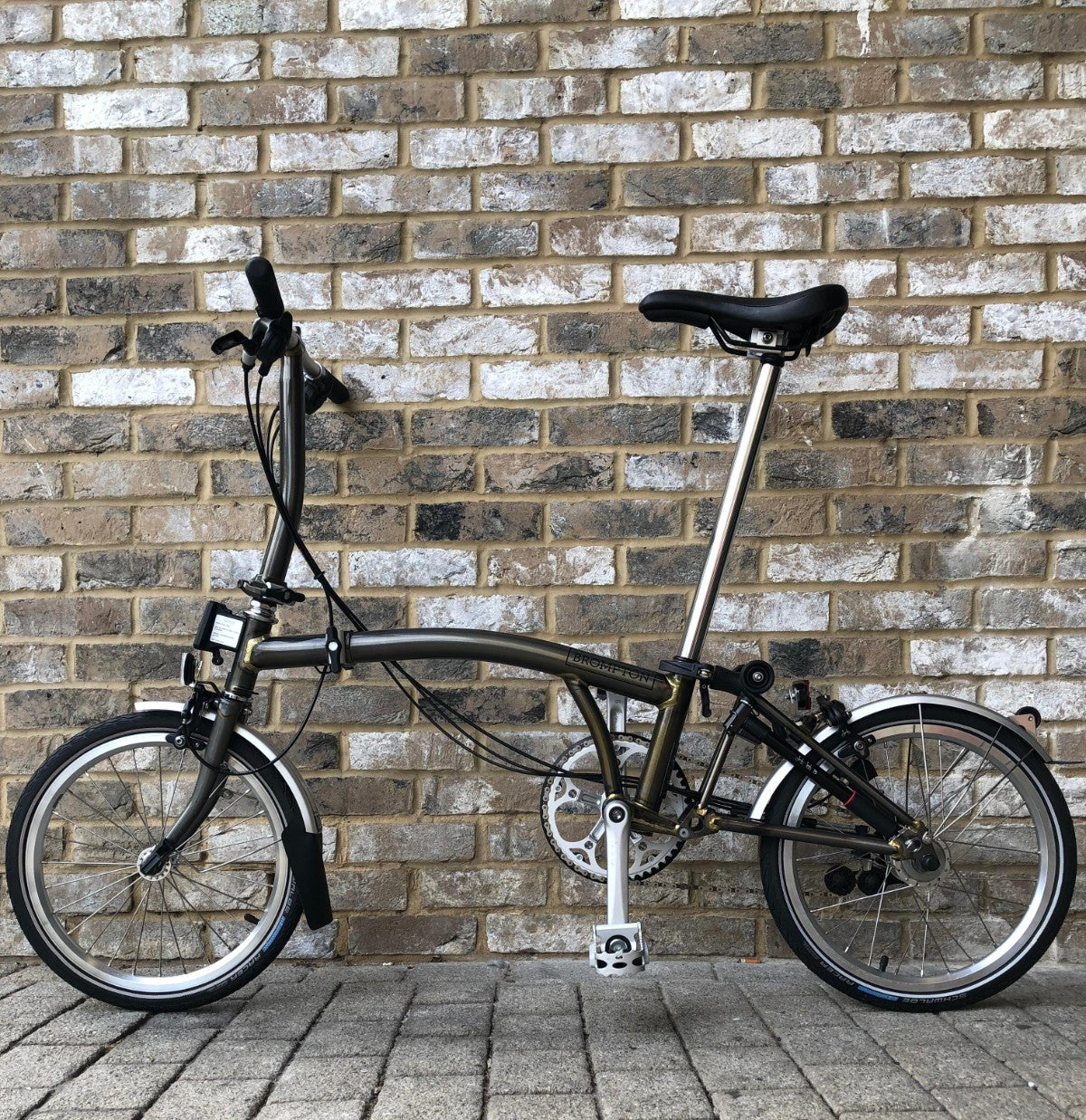 Brompton Raw Lacquer S6L - WORLDWIDE SHIPPING - Beautiful Brompton MUST SEE!