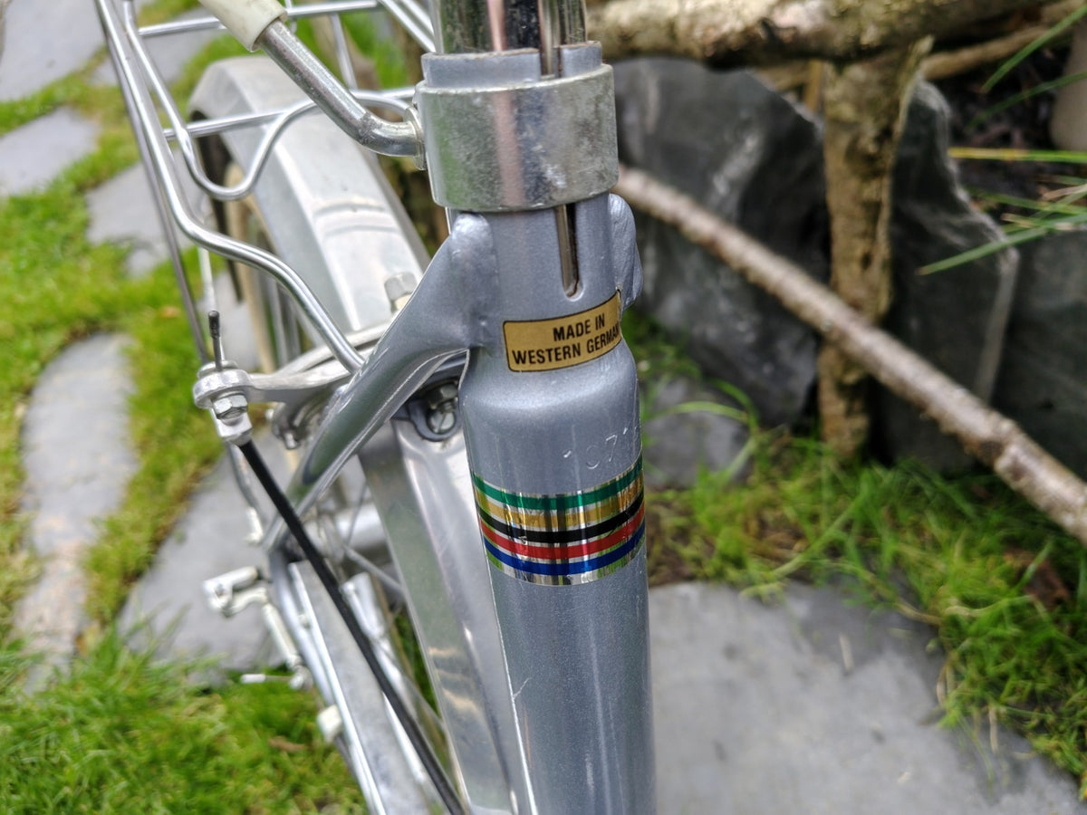 Pair Of Quality 1980s Retro Folding Bicycles ELITE brand German Made