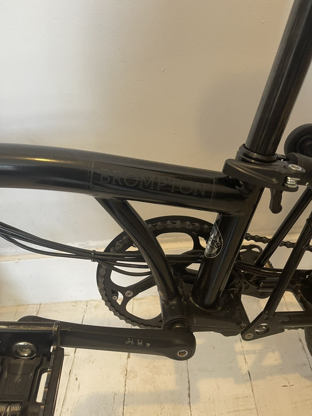 Brompton C Line 6 Speed Folding Bike 2022 - Black - New RRP £2995