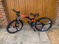 Trioblade Folding Bike 27” Wheels, 21 Gears Orange