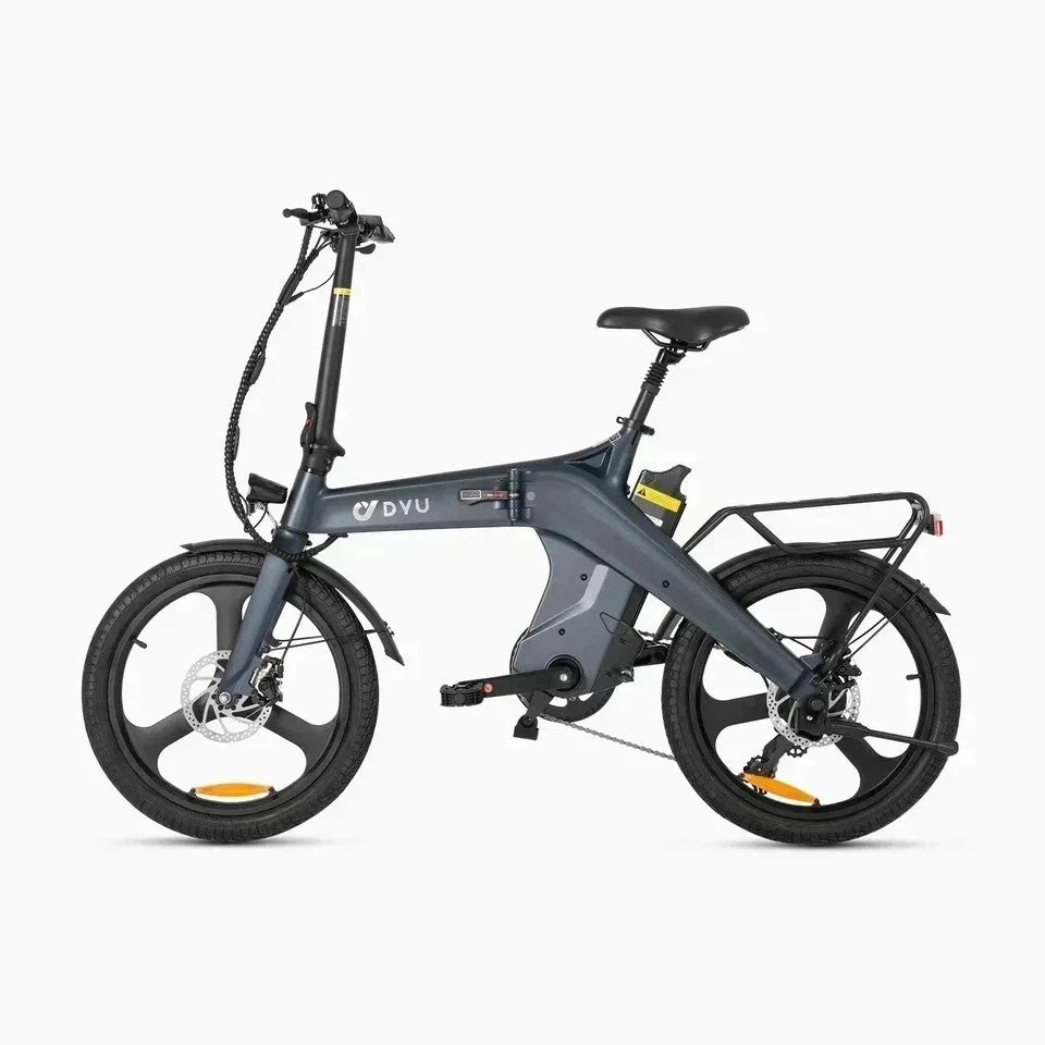 DYU T1 20" Folding E - Bike 250-W 36-V 10/Ah Battery 60KM Range City E- Bike