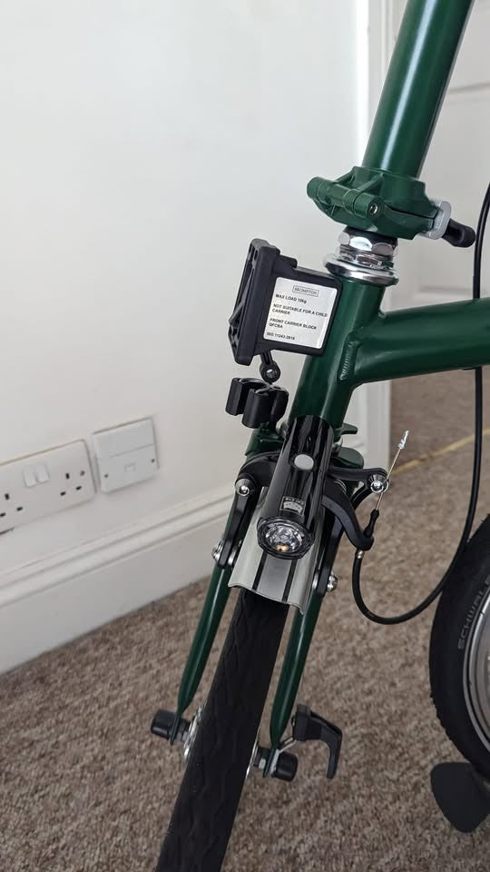 Brompton M3L British Racing Green £1475 RRP (Accessories, Receipt, Proof of Owne