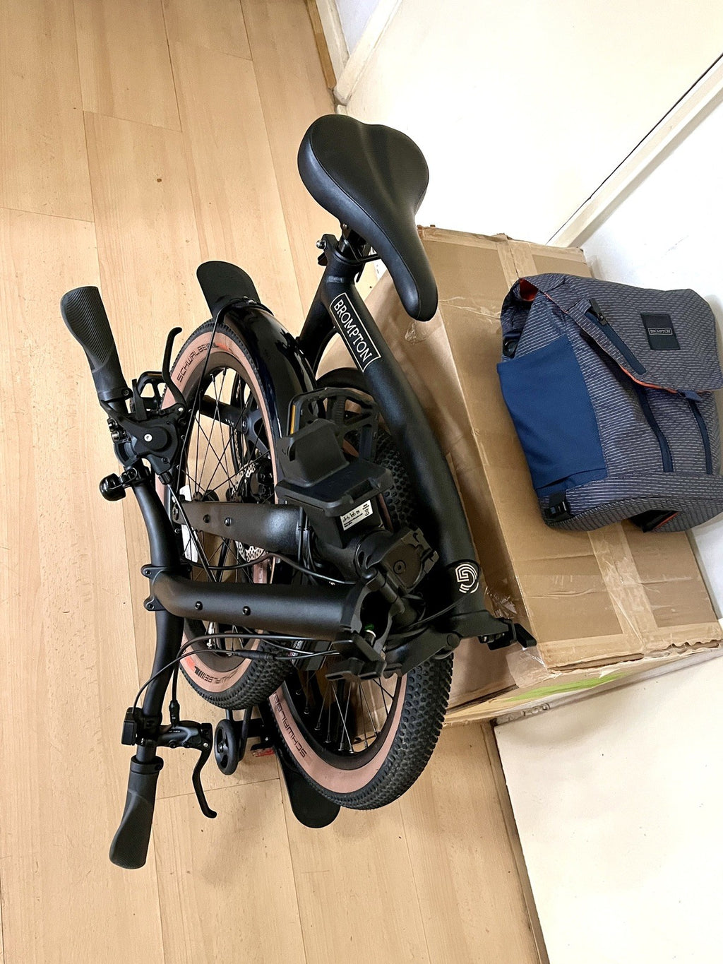 Brompton Electrc G Line MY26 SuperRoll+ e-Motiq system, Space Black