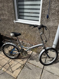 Challenge Silver Folding Bike Rear Rack Kickstand. Open to offers want gone