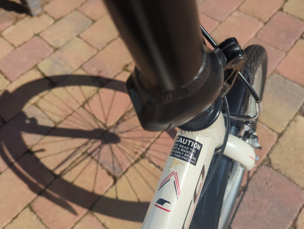 Carrera Transit Folding Bike Lightweight 3 speed Aluminium Frame and carry Bag.