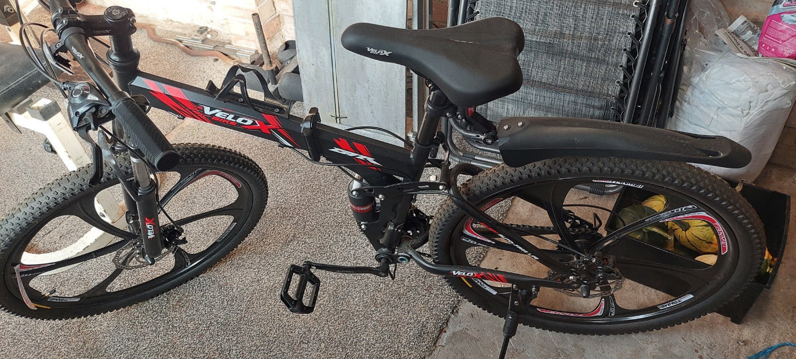 RODE ONLY TWICE FOLDING MOUNTAIN BIKE 21 SPEED MEN's