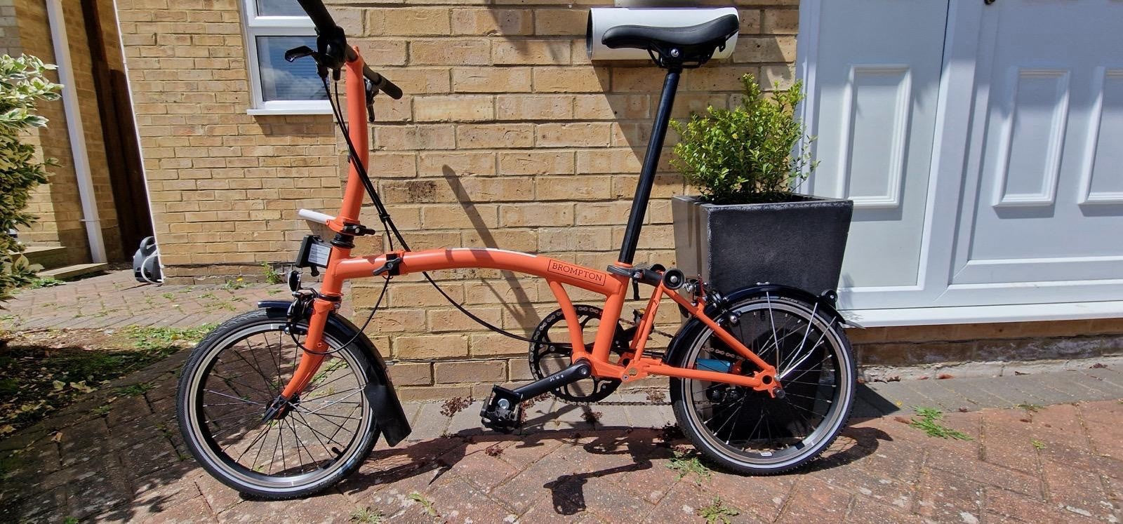 Brompton C Line Folding Bike 2 Speed