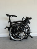 Brompton Folding Bike 12 Speed P Line Low Bar Excellent Condition Black P Line