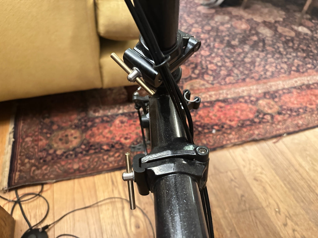 Brompton  P Line 4 Speed Folding Bike, Low Bar, upgraded Parts & Metro Bag