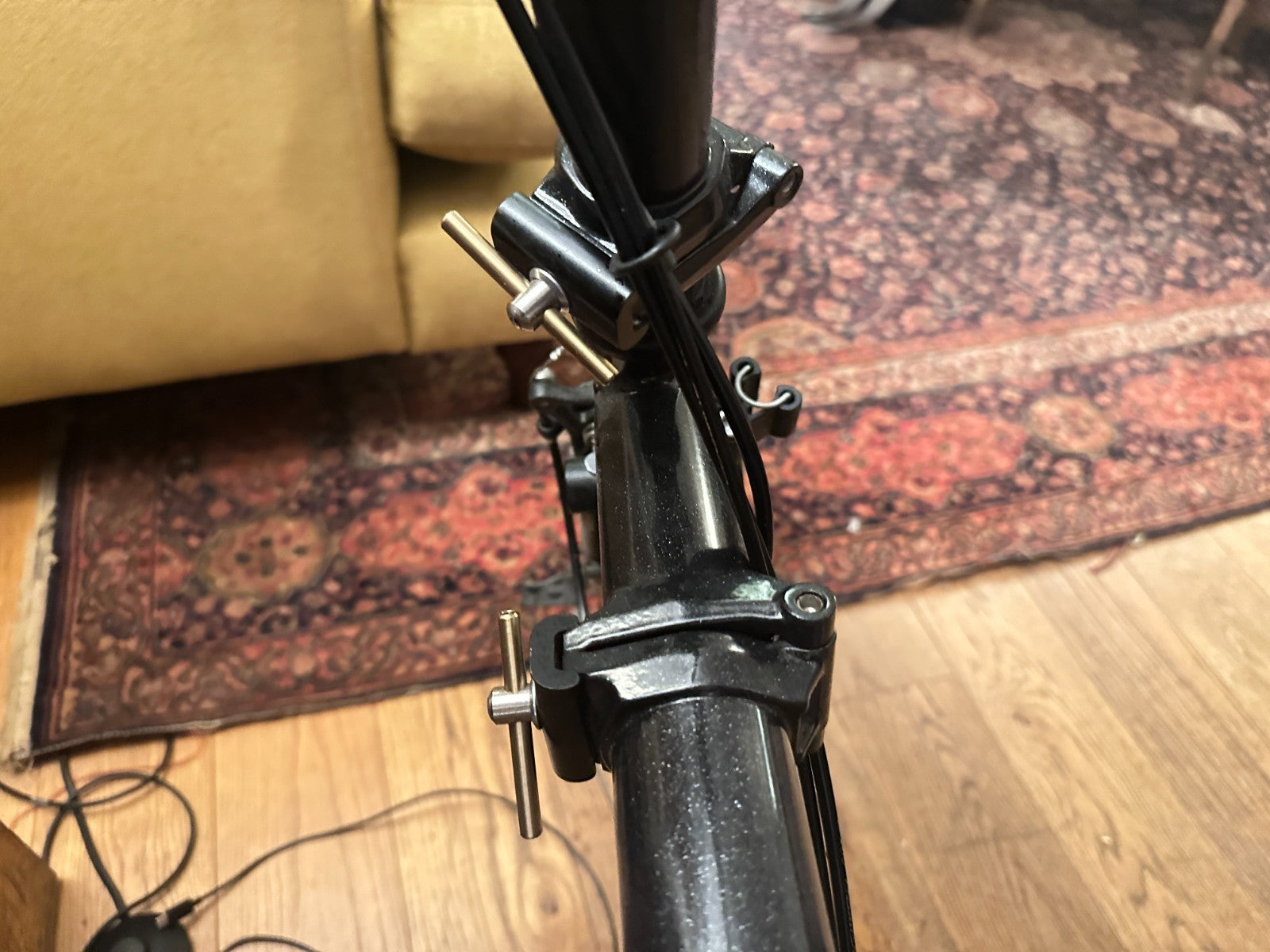 Brompton  P Line 4 Speed Folding Bike, Low Bar, upgraded Parts & Metro Bag