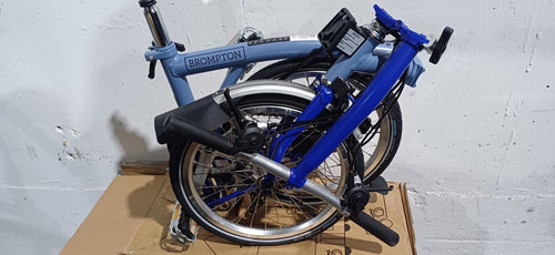 Brompton C Line S6L cloud blue 2 tone colour discontinued worldwide 🌐 shipping