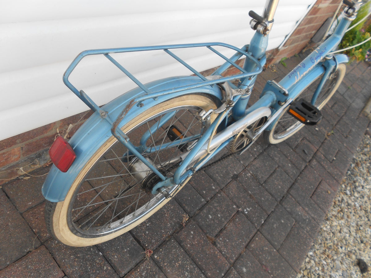Vintage Raleigh Herculed Compact Folder Folding Bike, VW Shows, Caravan, Train