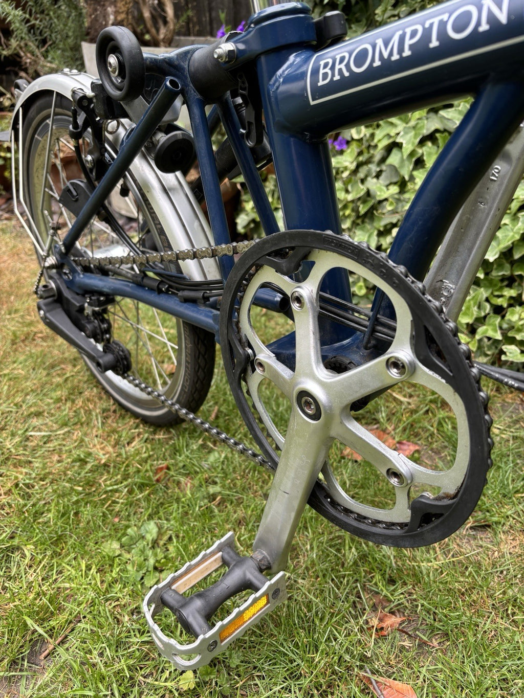 Brompton C-Line Explore 2021 6 Speed – Petroleum Blue – M Handlebars – London
