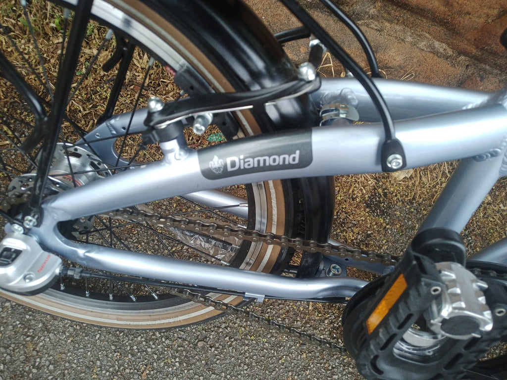 New Dawes Diamond Folding Bike 20-inch wheels - RRP £459.99