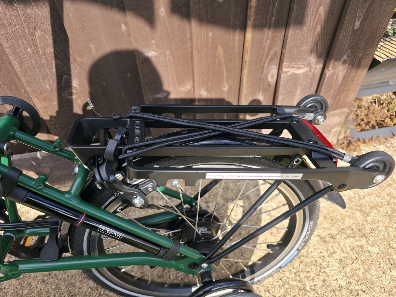Brompton C Line 12-Speed hi Bar 2026 Racing Green Folding Bike