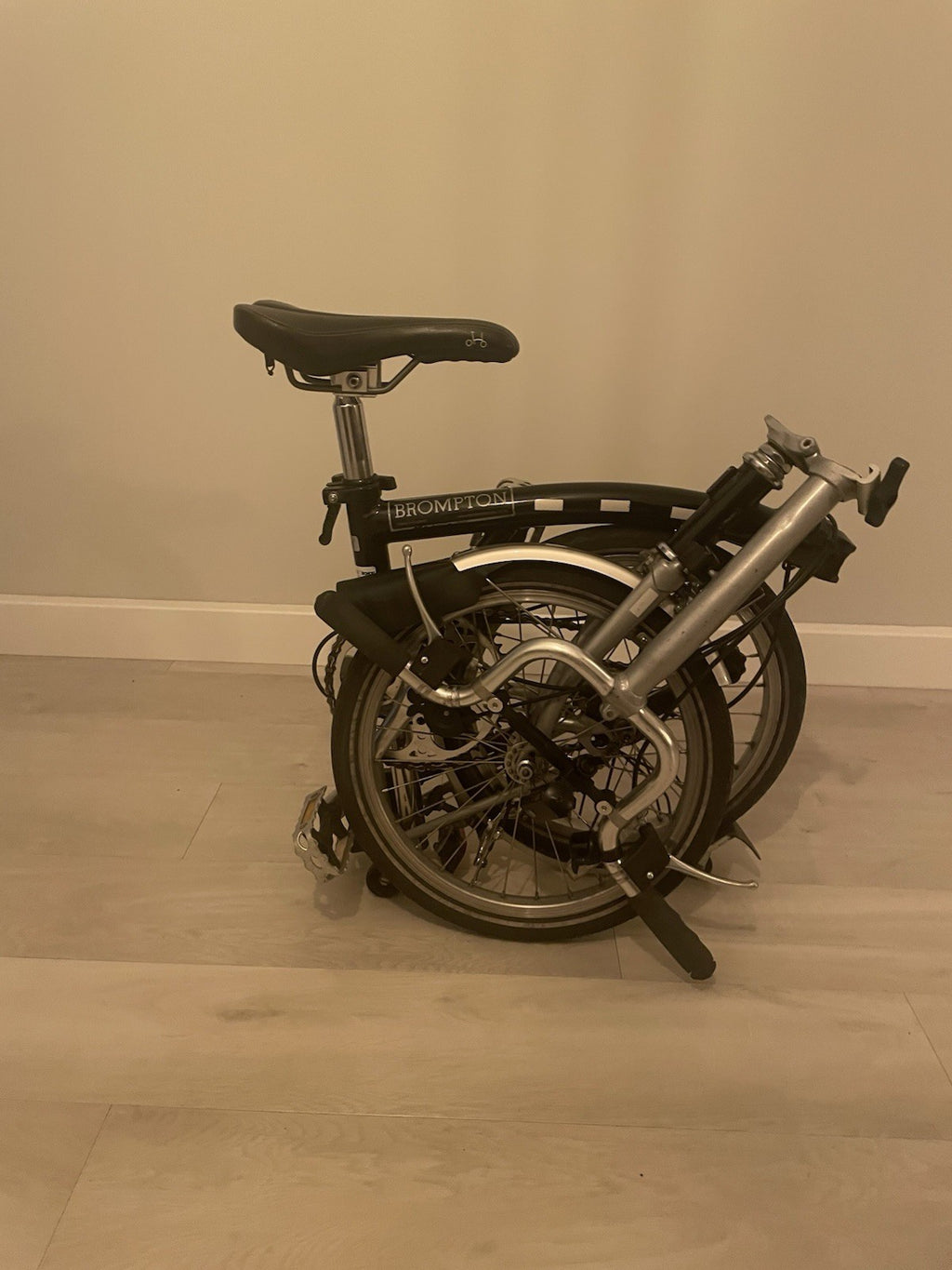 Brompton M3L Folding Bike Black (3 Speed)