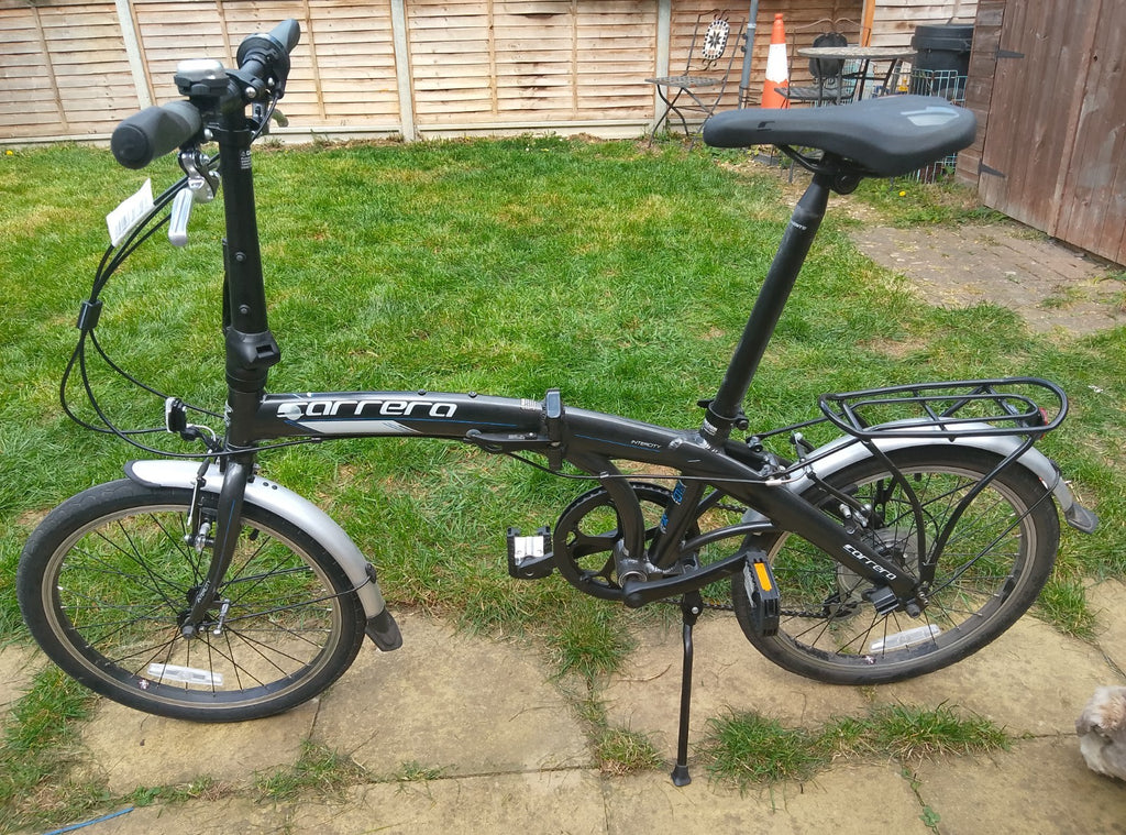 Carrara intercity folding bike