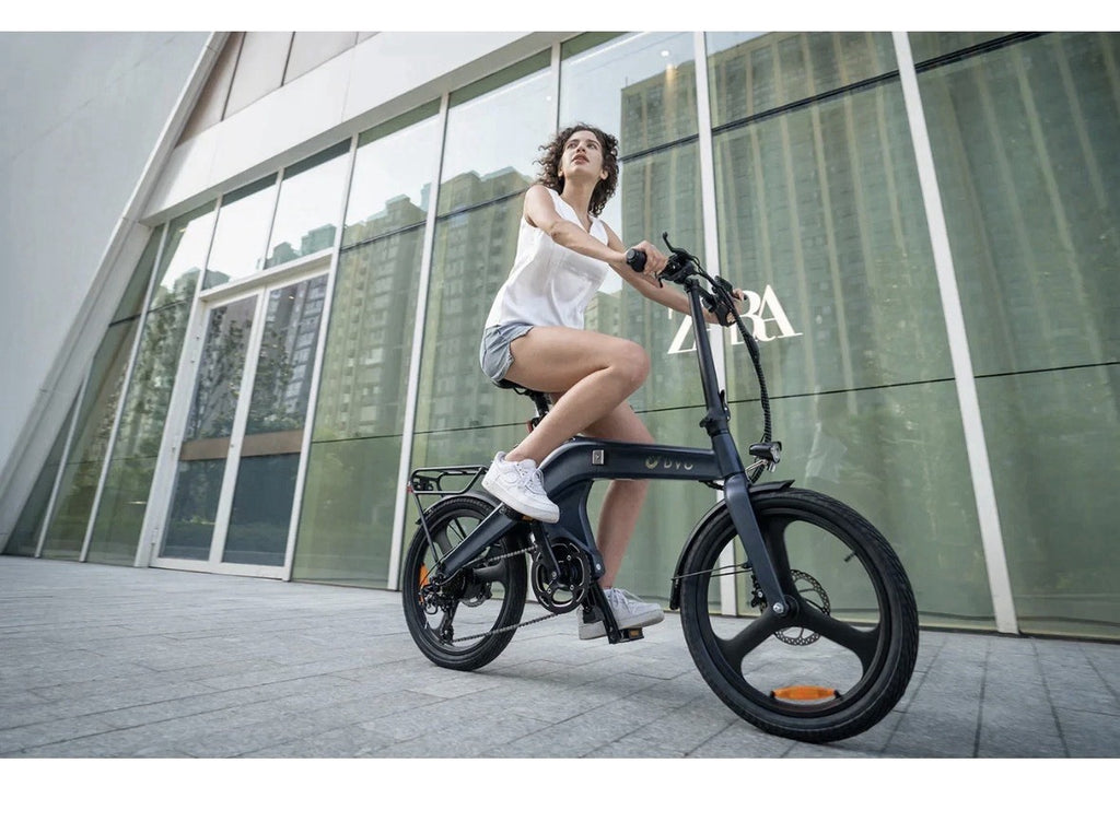 DYU 20” BIKE FOLDING SHIMANO 7s 36V10AHX250 MAGN ALLOY 22.5Kg CITY BIKE PAS