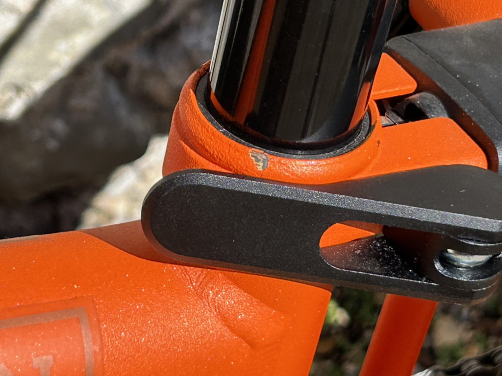 Brompton G Line with roller frame, 8 speed, size small, Adventure Orange