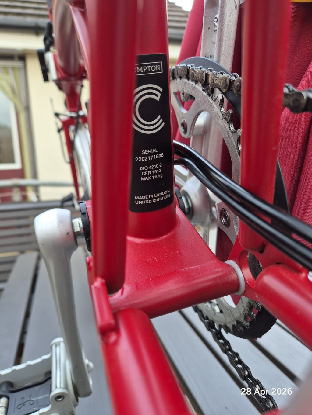 brompton folding bike 3 speed