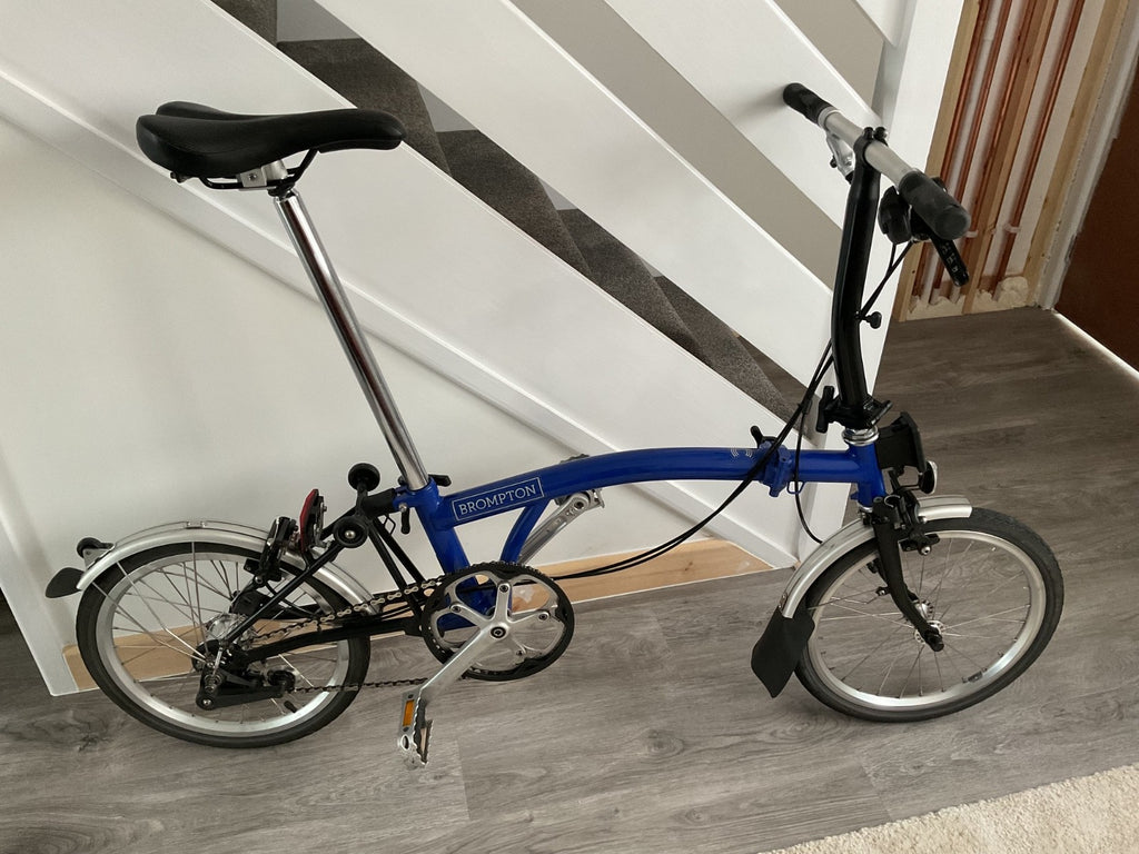 Brompton C Line 3 speed folding bike