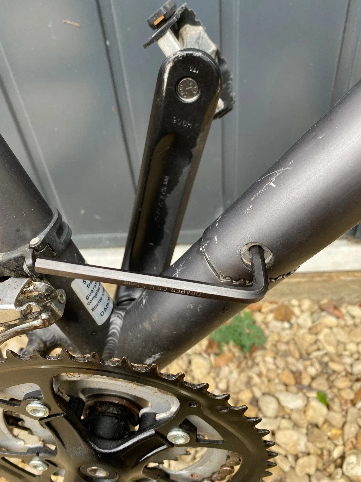 Dahon Matrix 2010 folding mountain bike, aluminium frame.