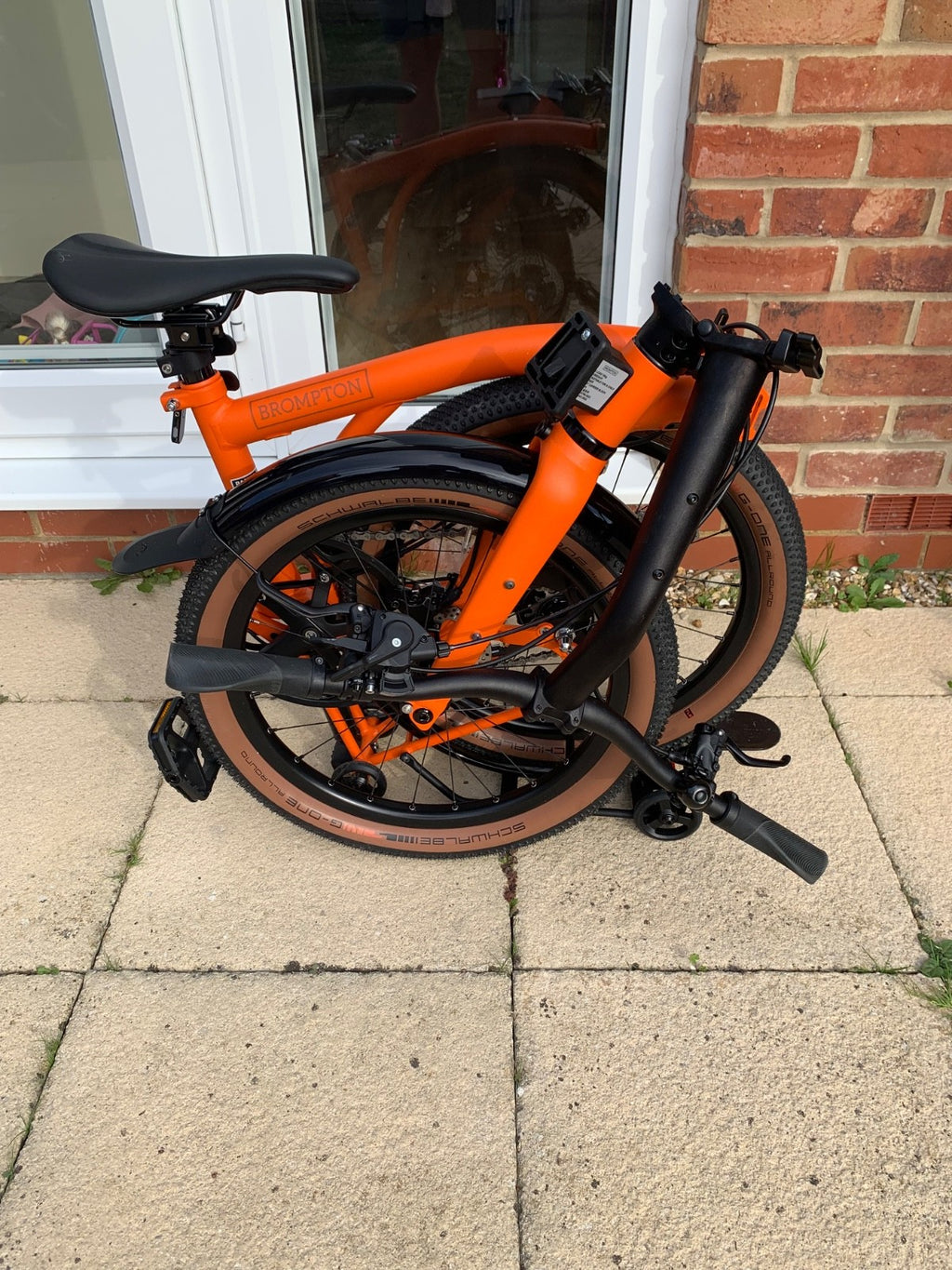 Brompton G-Line Large - adventure orange