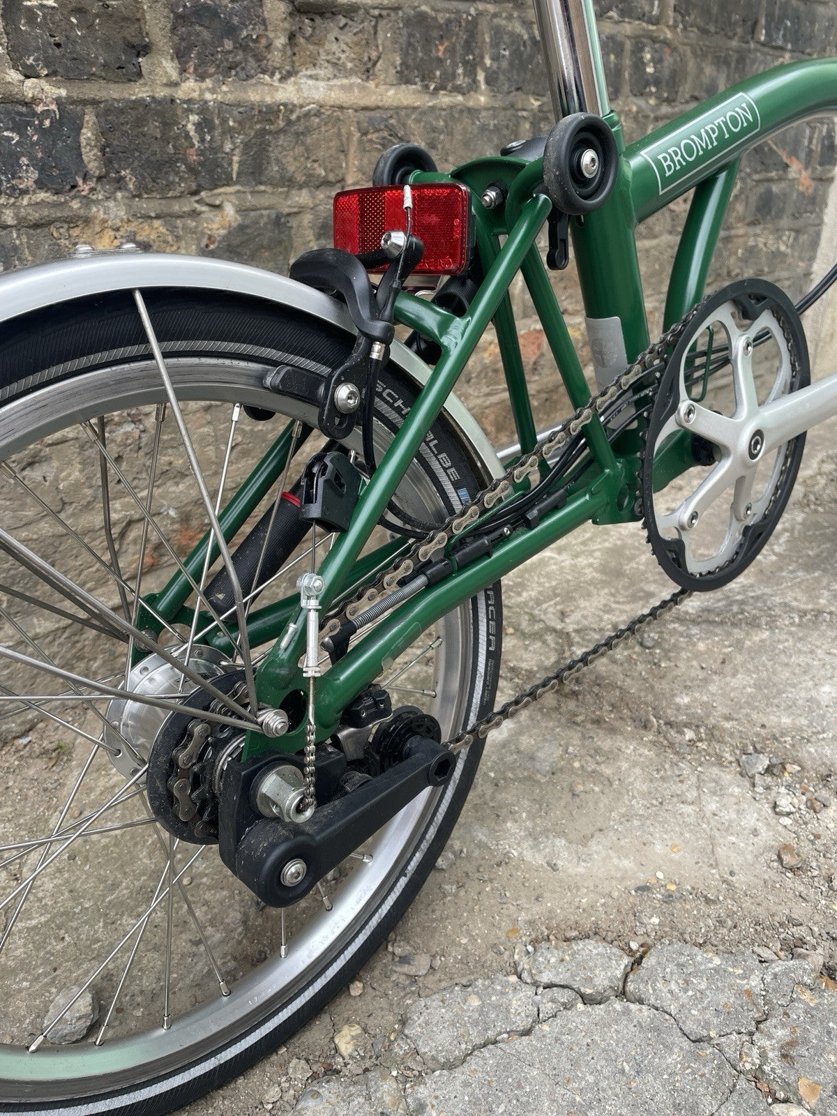 Brompton M6L C-line 6 Speed – Racing Green - Excellent condition