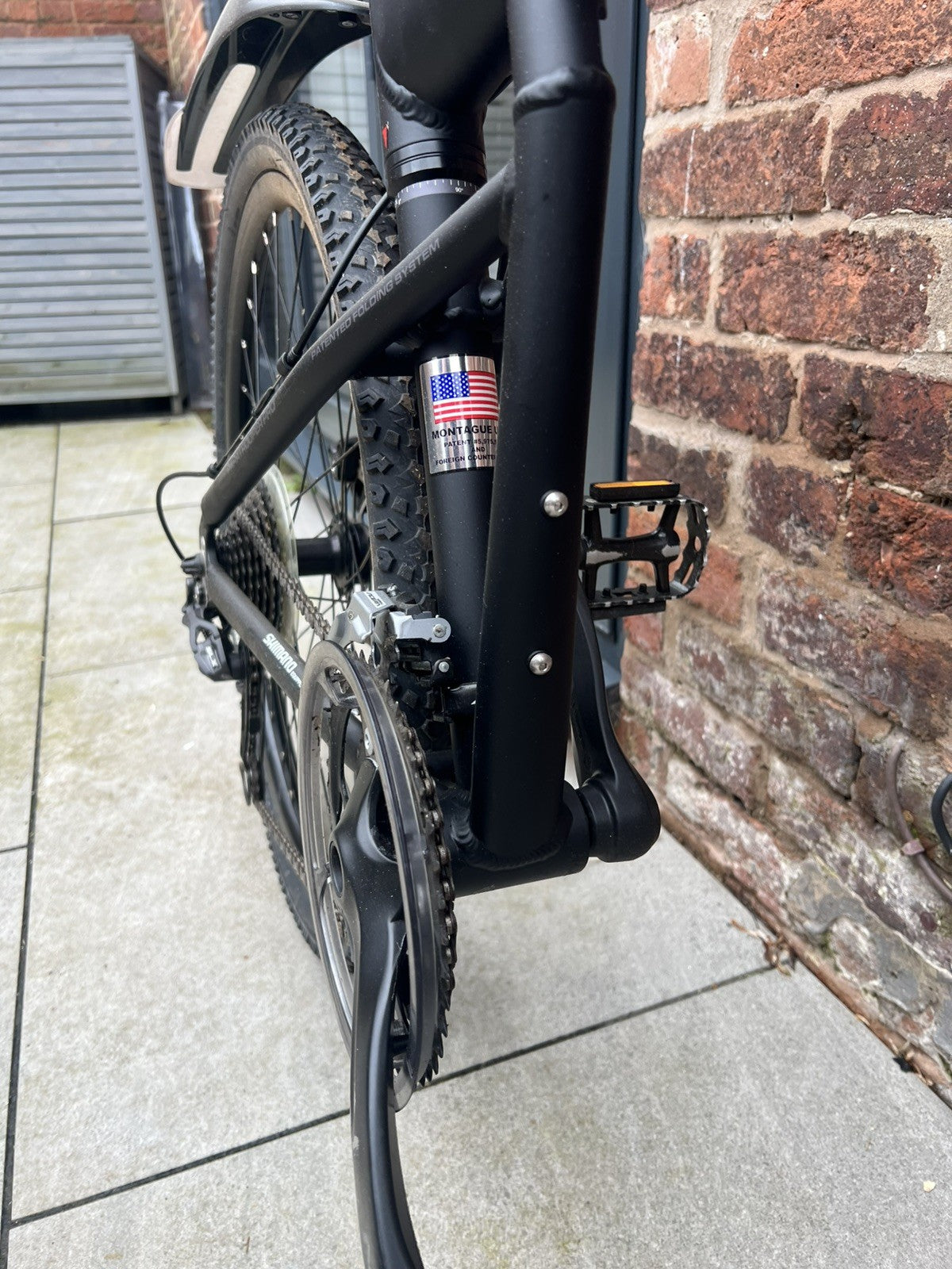 Montague Paratrooper Pro, Large, SDG Bel-Air Saddle, Defender M2 Mudguards