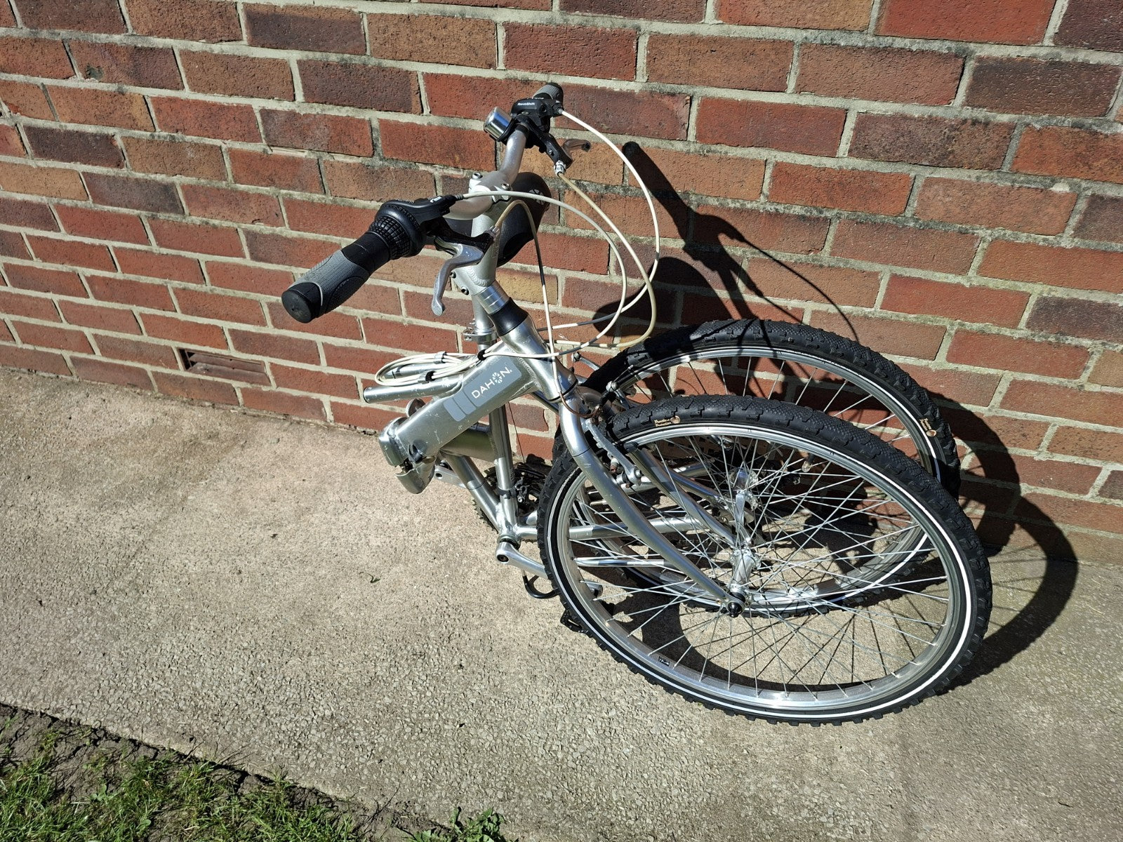 DAHON Espresso Folding Bike 26in Aluminium Derailleur V-Brake Silver