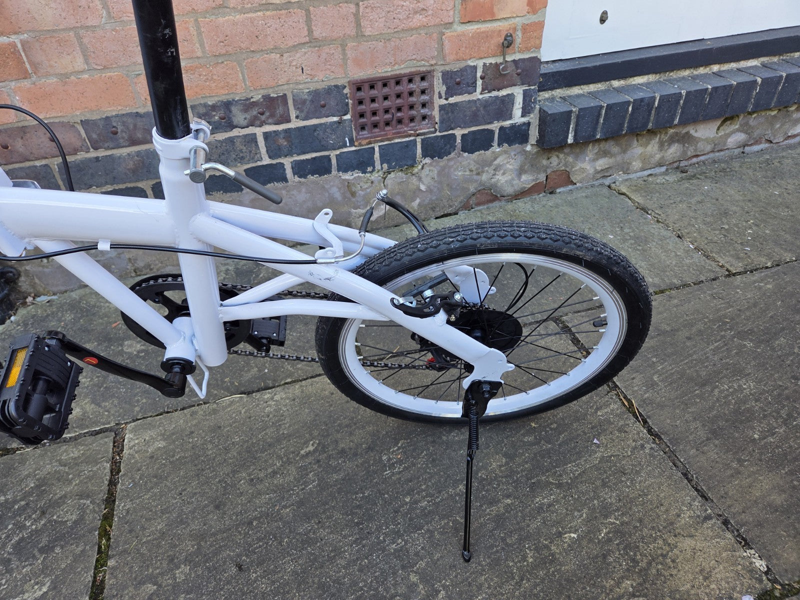 TRIOBLADE  20 Inch Adult Folding Bike 7 Speed Compact City Commuter