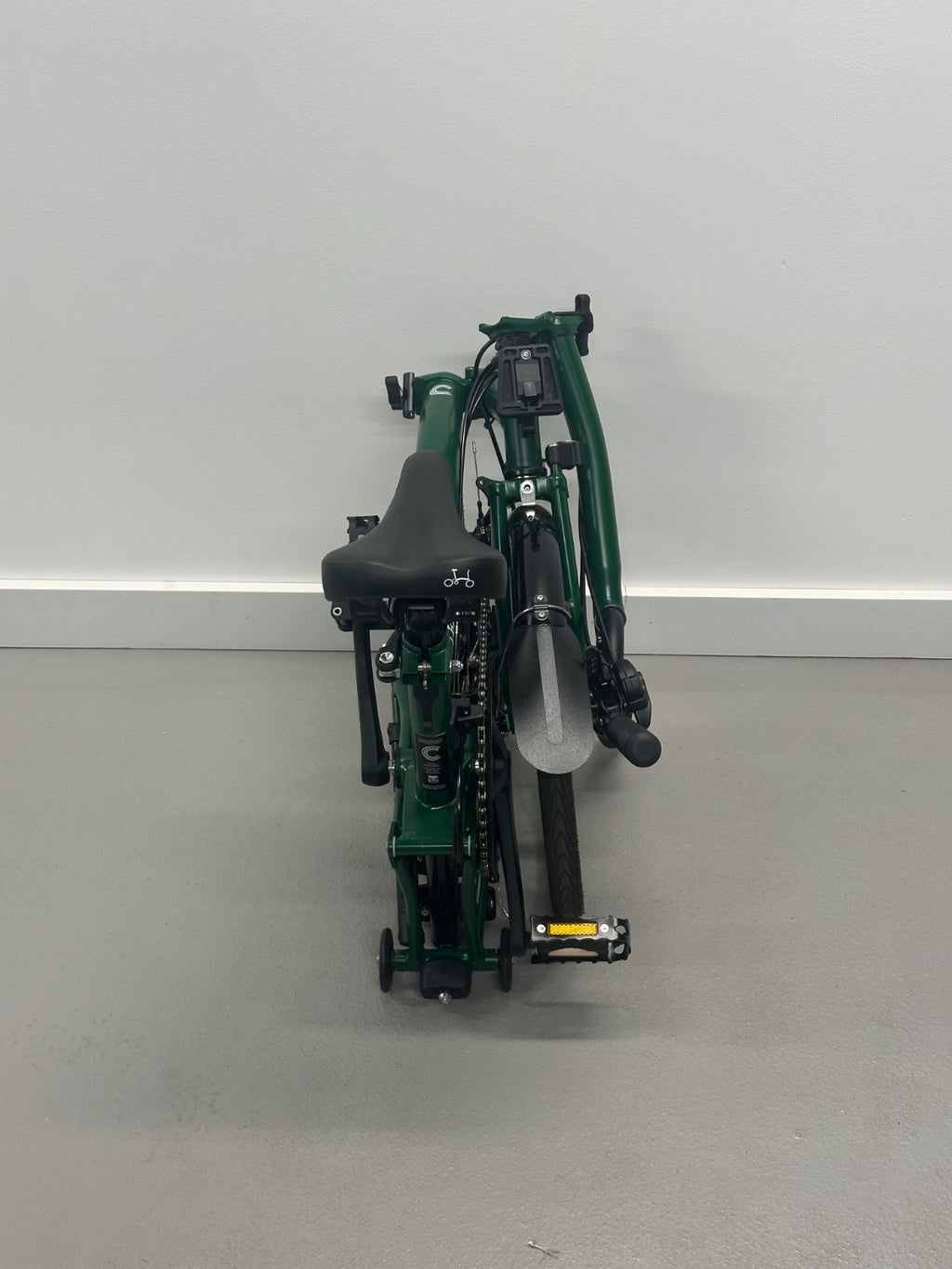 Brompton C Line - Classic Racing Green - 12 Speed - comes with Brompton Pump