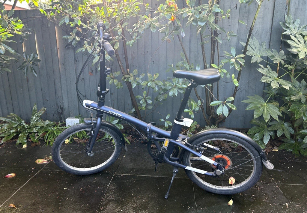 BTWIN TILT 500 | Foldable Bike | Blue