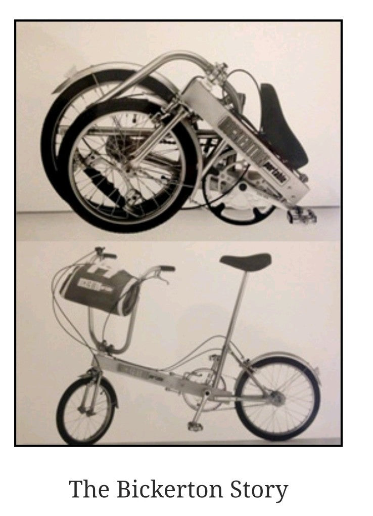 Bickerton 'Portable' Folding Bike 1984 3-Speed Light Weight UK Design Classic
