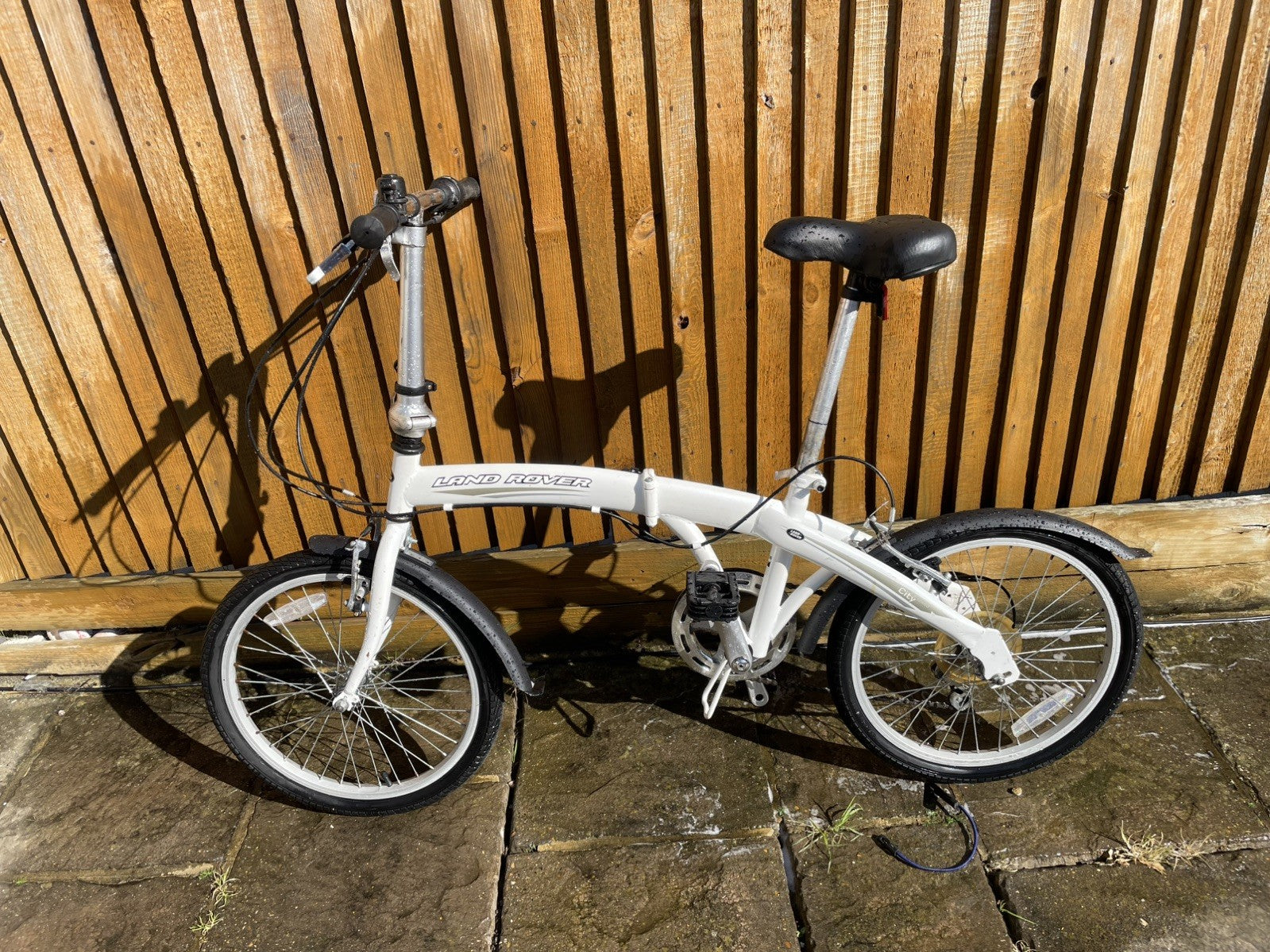 Two Land Rover City Lite Folding Bike 6 Speed Bicycle Fully Ridable With Cases