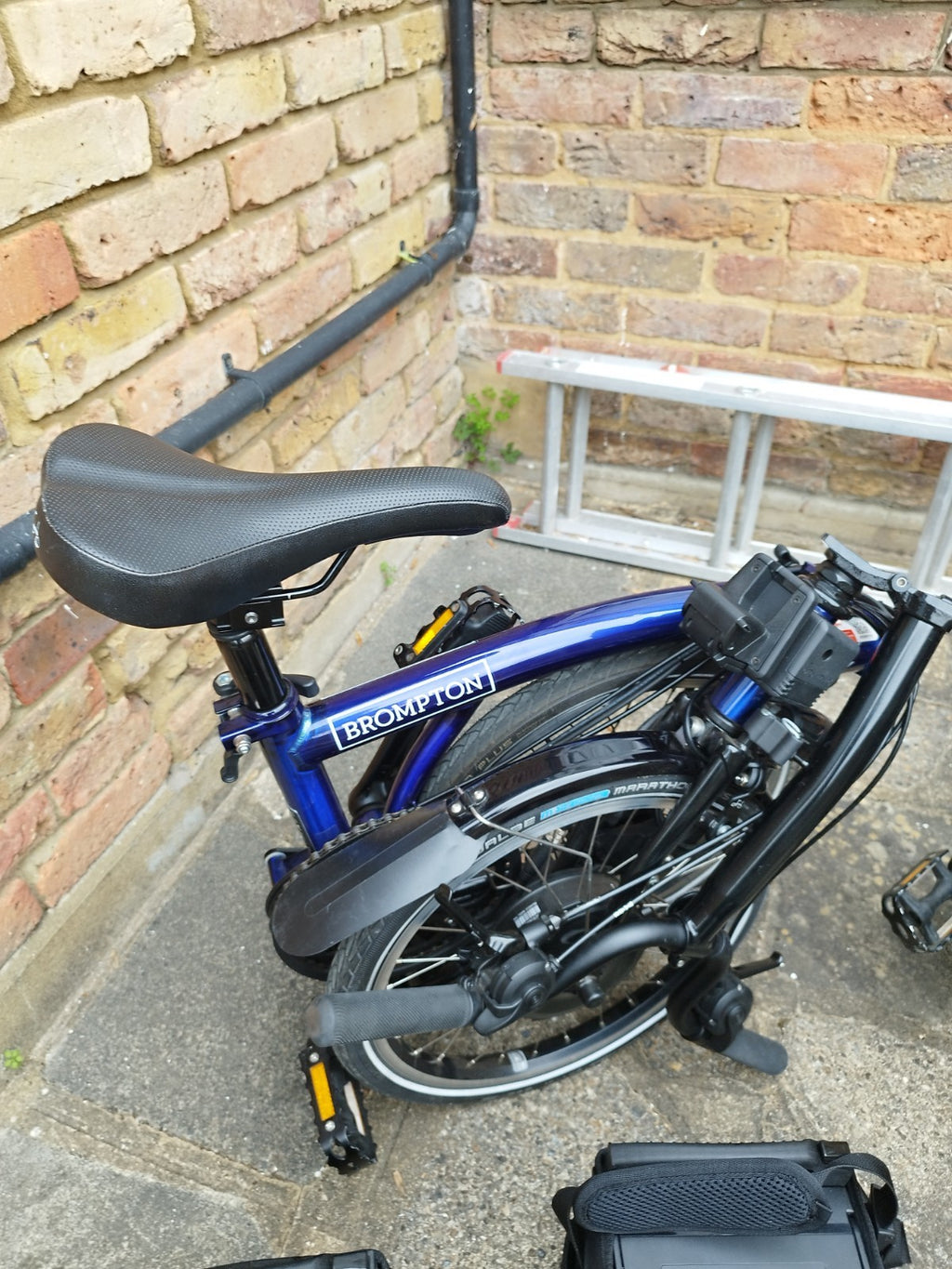 Brompton C Line 6 Speed Folding Cloud Metallic
