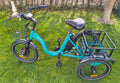 Jorvik Elite Jet E-20 Folding Trike with 20-inch Wheels