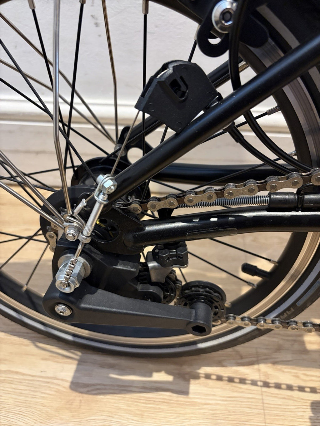 Brompton Flame Lacquer 🔥 Folding Bike 16 inch C line 6 speed