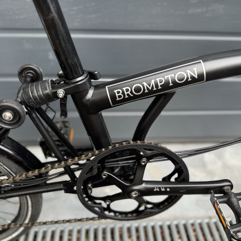 Brompton H6L 6 speed Black Edition with Extended Seatpost FAST FREE DELIVERY