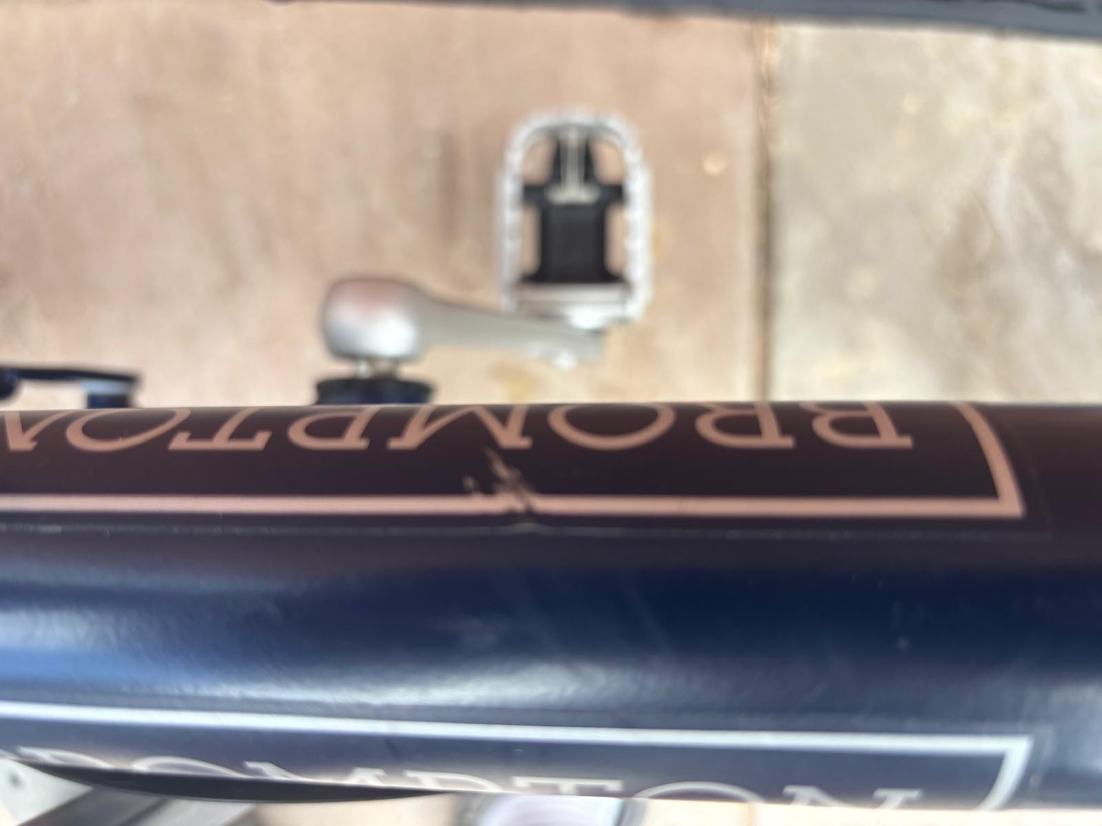 Brompton 2019 M6L C Line Cobalt Blue Excellent Condition