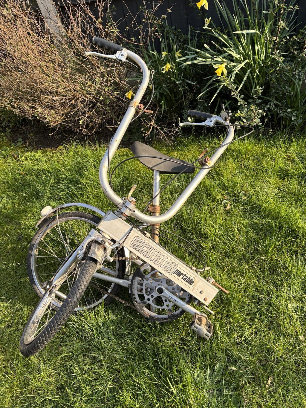 House Clearance Classic bickerton folding push Chopper bike Project Derby