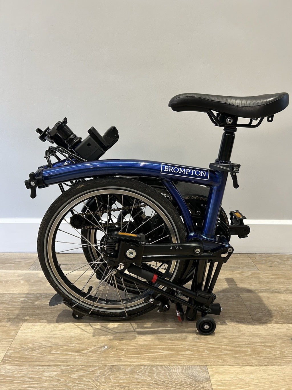 Brompton  H2L (2021) — Bolt Blue Lacquer