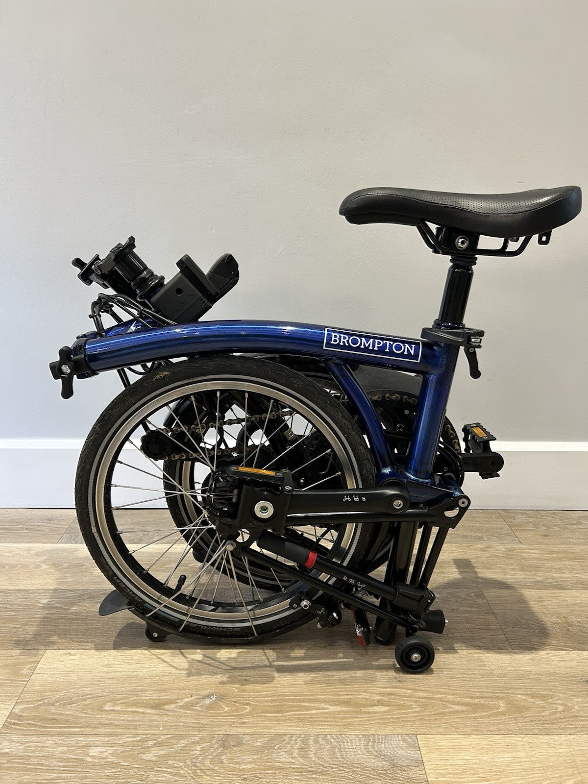 Brompton  H2L (2021) — Bolt Blue Lacquer