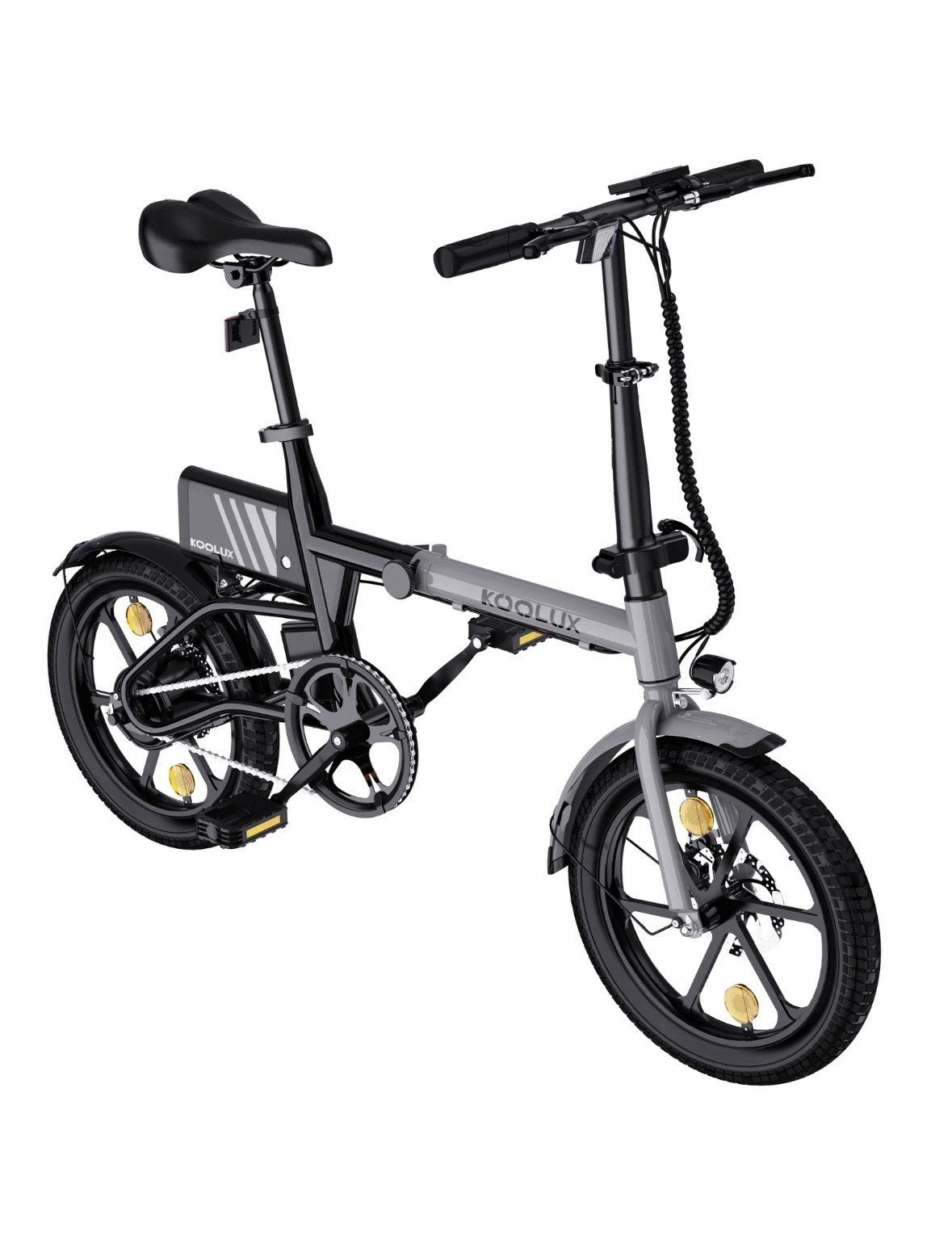16" Folding Ele Bike  Lightweight 250W Adults City  Bike 25-60km Rang