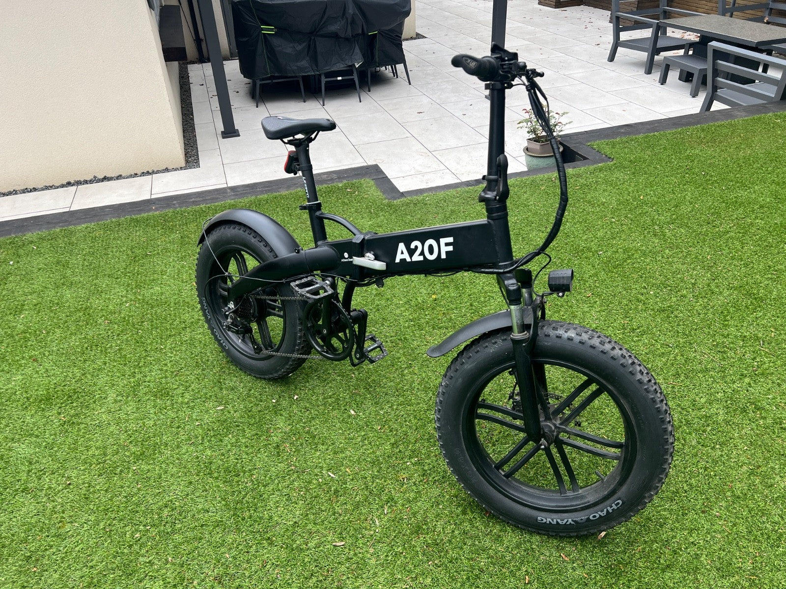 ADO A20F ADO Folding Bike Lightweight Black Big Beast Adult